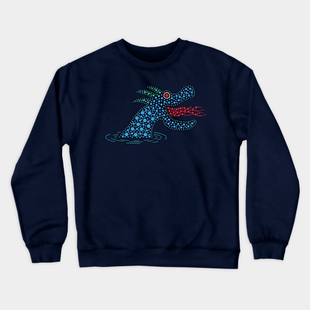 Water Pageant Serpent Crewneck Sweatshirt by Kevin Hedet